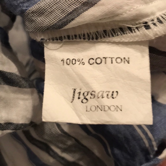 Jigsaw London Crinkle Cotton - Picture 4 of 5